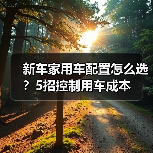 新车家用车配置怎么选?5招控制用车成本(图1) 新车家用车配置怎么选?5招控制用车成本(图1)