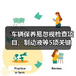 车辆保养易忽视检查项目,制动液等5项关键点(图2) 车辆保养易忽视检查项目,制动液等5项关键点(图2)