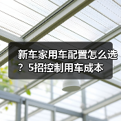 新车家用车配置怎么选？5招控制用车成本 - 智穹界新车资讯站