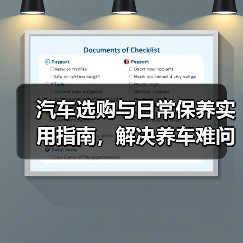 汽车选购与日常保养实用指南,解决养车难问题(图2) 汽车选购与日常保养实用指南,解决养车难问题(图2)