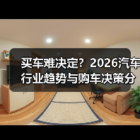 买车难决定？2026汽车行业趋势与购车决策分析 - 智穹界新车资讯站