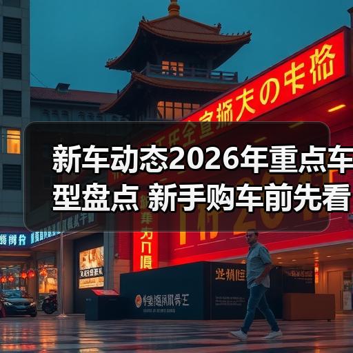 新车动态2026年重点车型盘点 新手购车