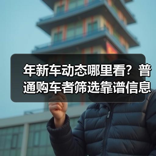 年新车动态哪里看？普通购车者筛选靠谱信息