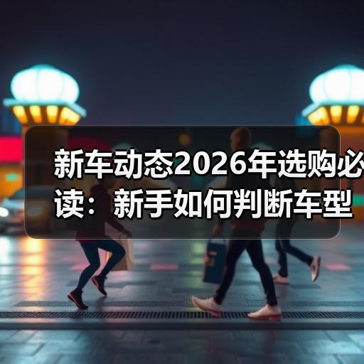 新车动态2026年选购必读：新手如何判断