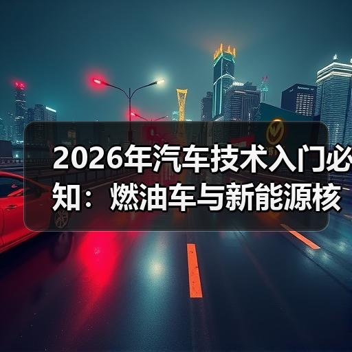 2026年汽车技术入门必知：燃油车与新能源核心差异对比 - 智穹界新车资讯站