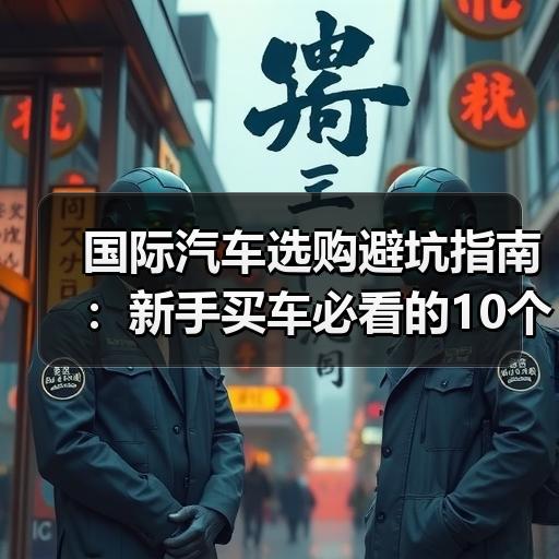 国际汽车选购避坑指南：新手买车必看的10个判断标准 - 智穹界新车资讯站