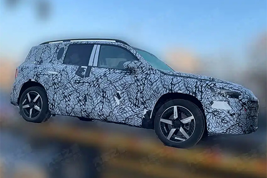 或将引入国产 全新奔驰GLB国内谍照曝光 - 领驭达新车资讯站