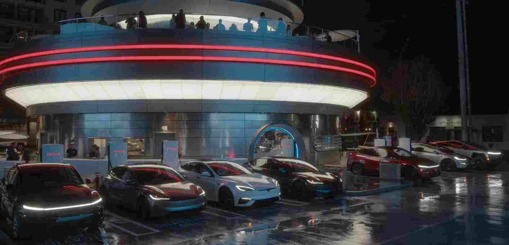 特斯拉餐厅运营趋于稳定 - 领驭达新车资讯站