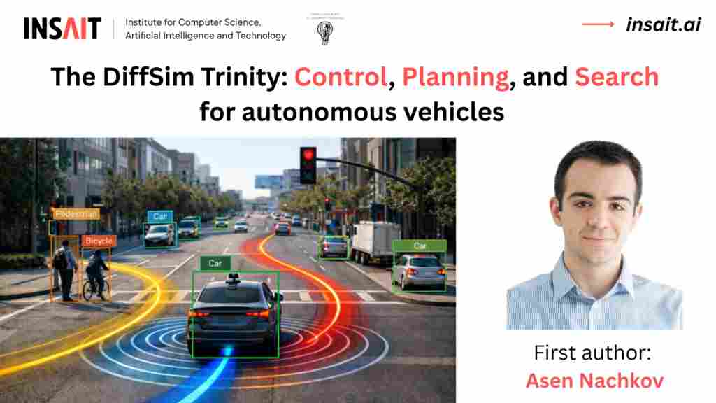 INSAIT推出基于可微仿真的自动驾驶新范式DiffSim Trinity(图1)