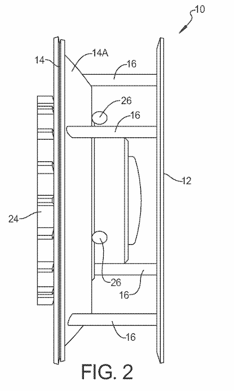 通用汽车申请非充气车轮设计专利(图2)