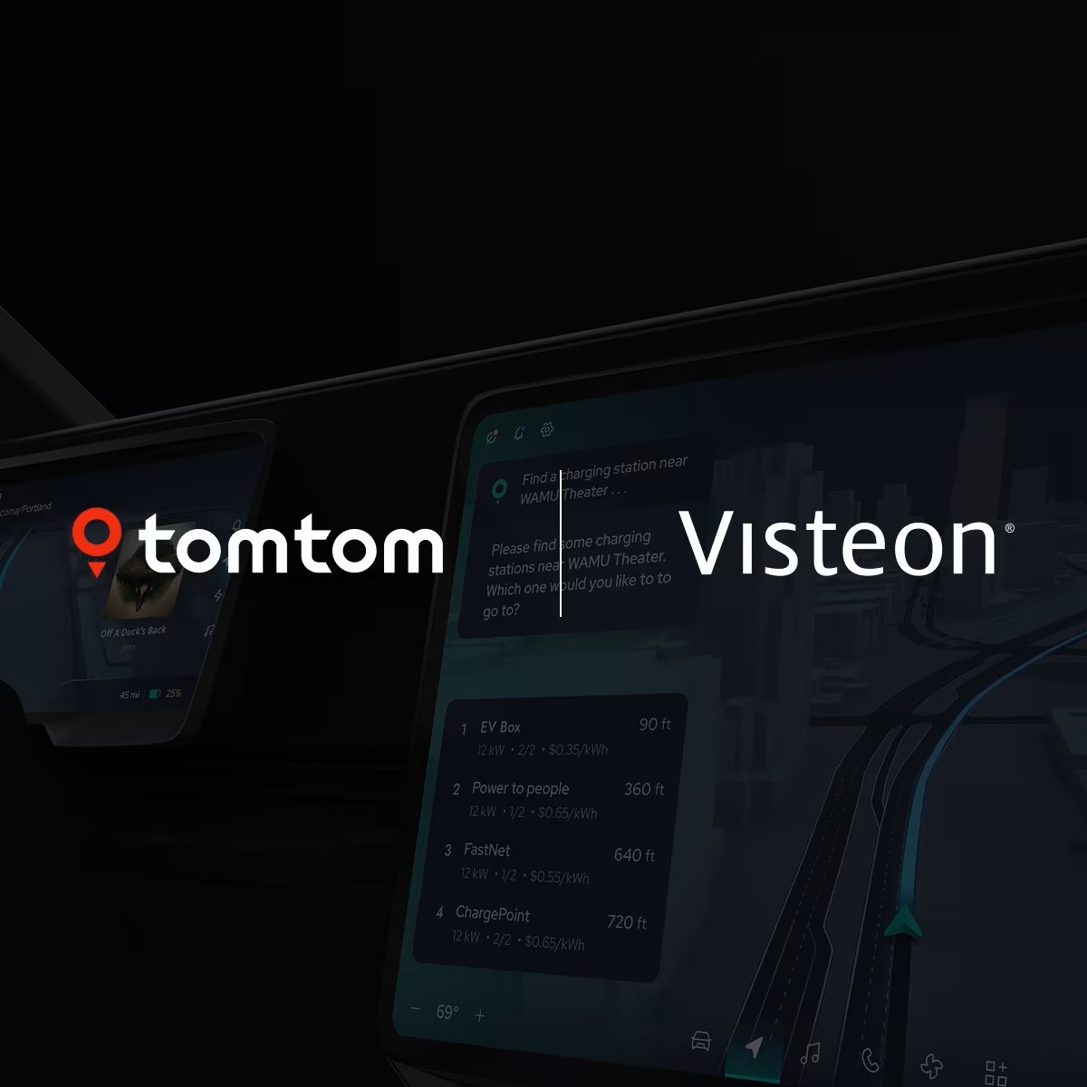 伟世通携手TomTom推出全球首款车载本地AI导航系统(图1)