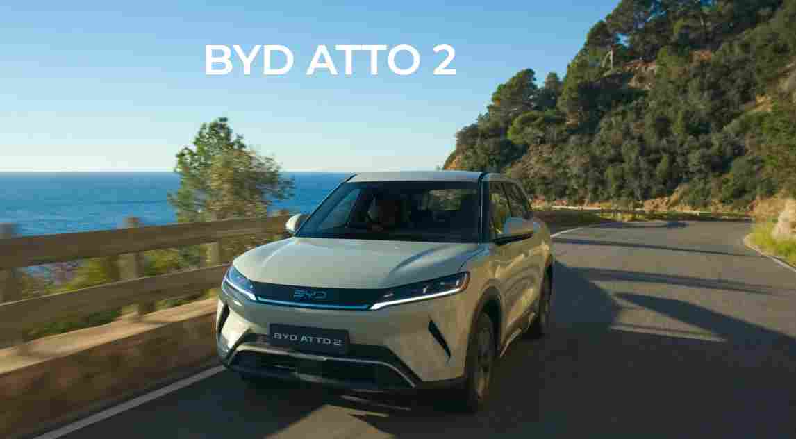 比亚迪拟于2026年下半年将ATTO 2引入日本市场(图1)