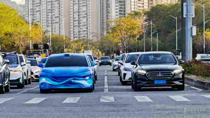 疑似比亚迪海洋8系双旗舰谍照曝光 今年一季度亮相(图1)