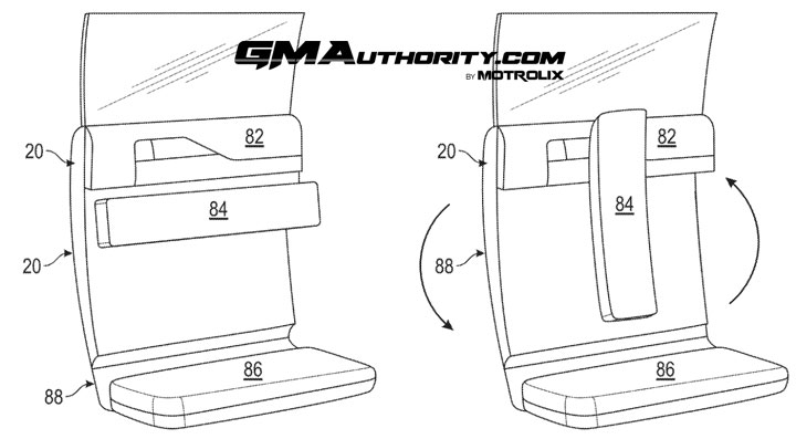 门板变座椅？通用汽车申请新系统专利(图2)