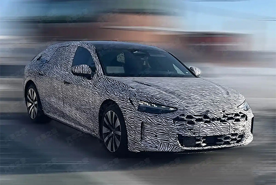 轴距进行加长 奥迪A7L旅行版国内谍照曝光(图1)