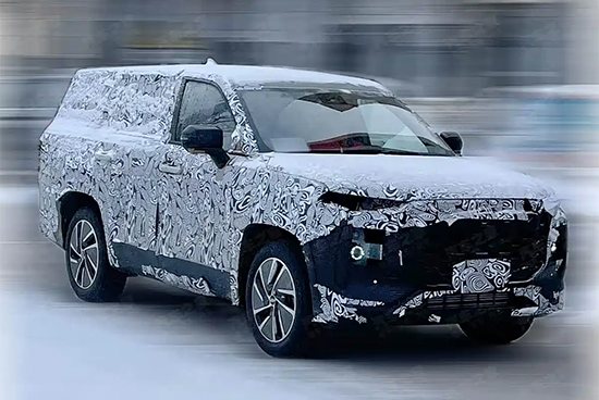 或命名为T1T 奇瑞全尺寸SUV谍照曝光 - 领驭达新车资讯站