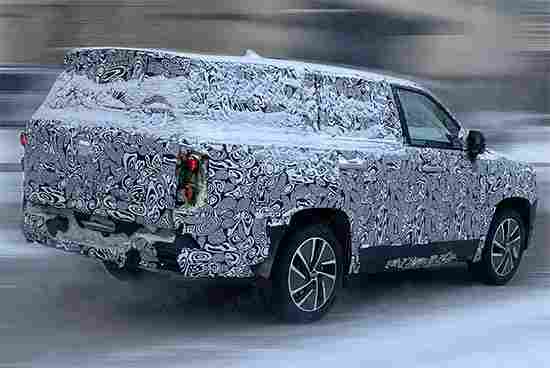或命名为T1T 奇瑞全尺寸SUV谍照曝光(图4)
