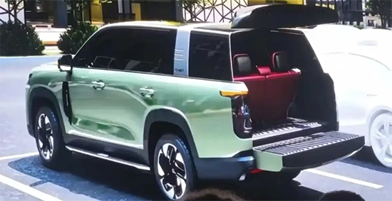 或命名为T1T 奇瑞全尺寸SUV谍照曝光(图7)