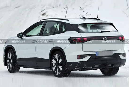 外观细节小幅改变 新款大众ID.4谍照曝光(图2)