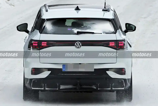 外观细节小幅改变 新款大众ID.4谍照曝光(图3)