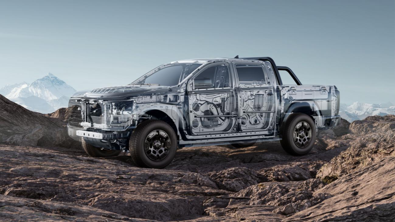 奇瑞首款纯电皮卡威麟R08 EV即将上市(图2)