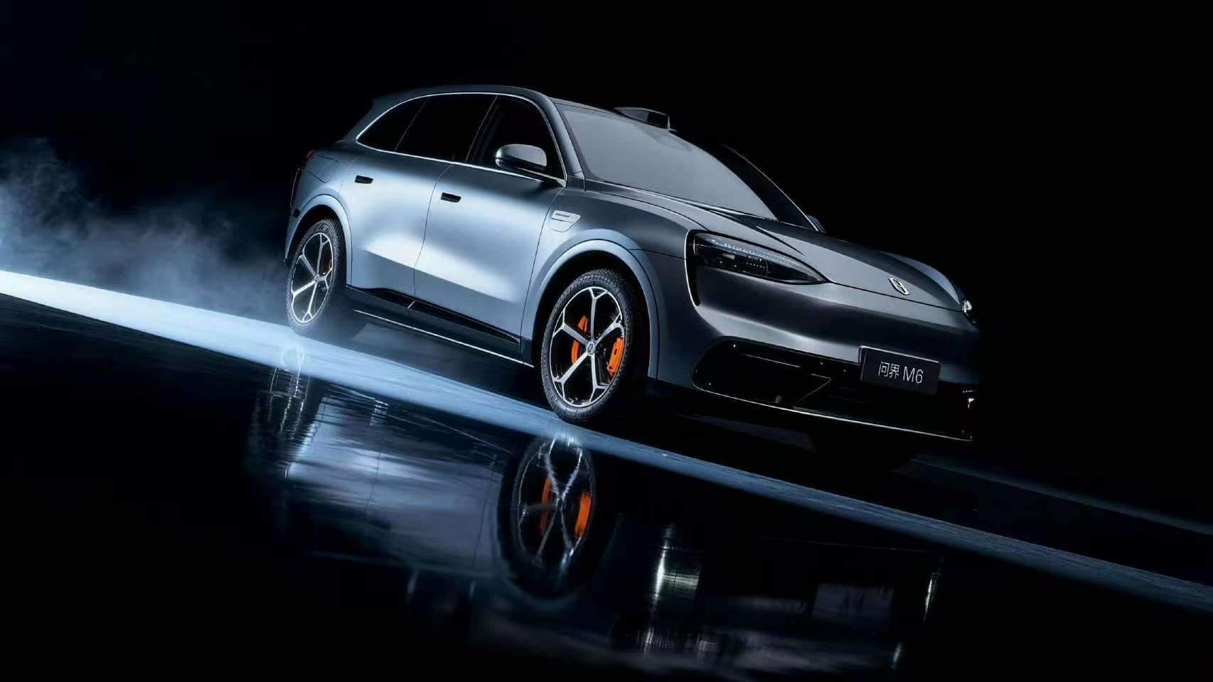 问界M6谍照曝光 造型颇具动感(图3)