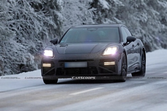 新款保时捷Panamera谍照曝光 2027年发布(图1)