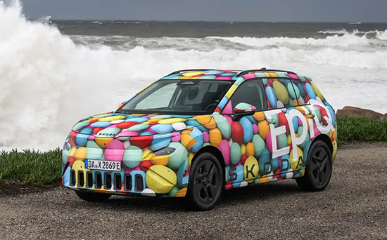 续航里程达425km 斯柯达Epiq官方谍照发布(图2)