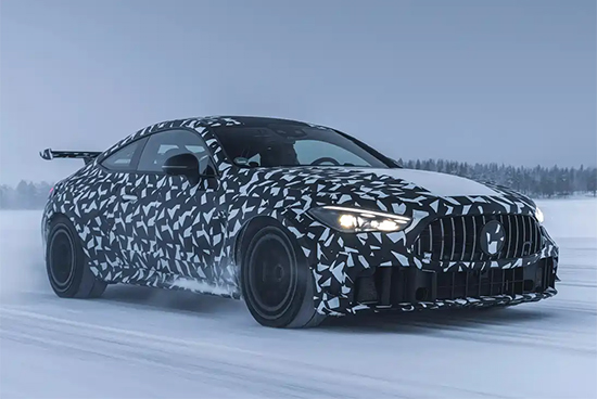 或搭载新V8发动机 AMG CLE Mythos谍照曝光 - 领驭达新车资讯站