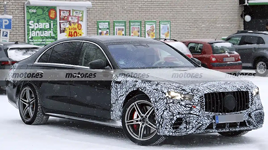 回归4.0T V8动力 新款奔驰AMG S 63谍照曝光 - 领驭达新车资讯站