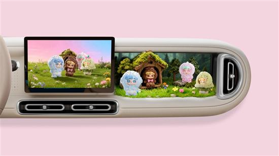 第五代宏光MINIEV内饰官图发布 设计有新意(图5)