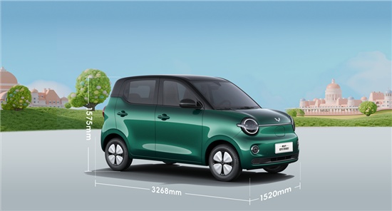 第五代宏光MINIEV内饰官图发布 设计有新意(图7)